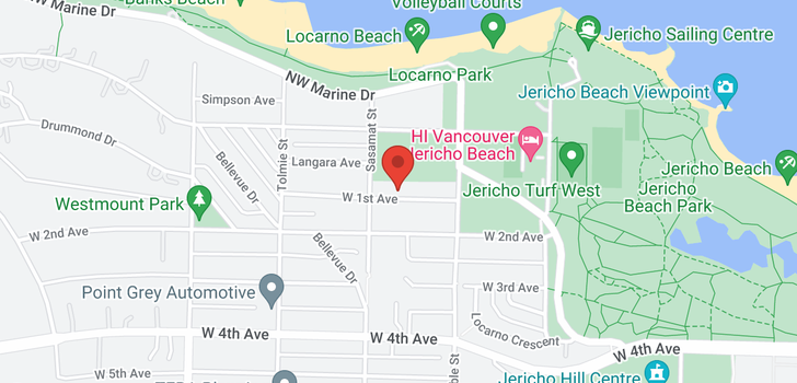 map of 4450 W 1ST AVENUE